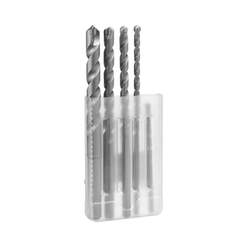 Juego de 5 Pzas de Broca para Concreto Zanco Recto 3/16 1/4 5/16 3/8 y 1/2 image 3