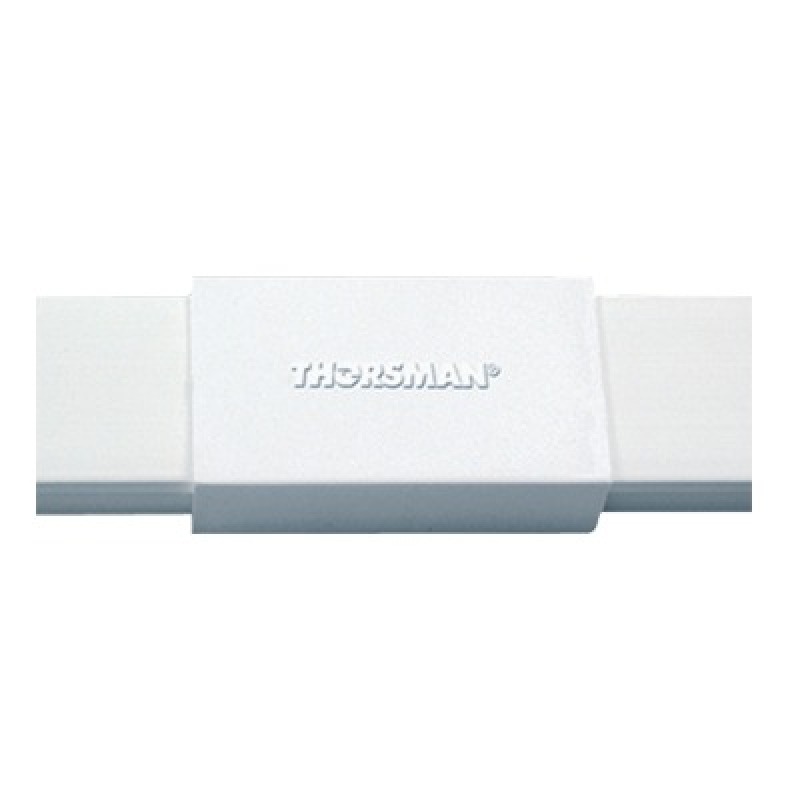 Pieza de unión color blanco de PVC auto extinguible para canaletas TMK1020 TMK1020SD TMK1020CD 518002001 image 2