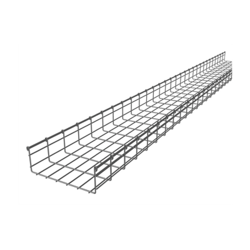 Charola Tipo Malla 116/300 mm Acabado Electro Zinc Hasta 554 Cables Cat6 Tramo de 3 Metros image 3