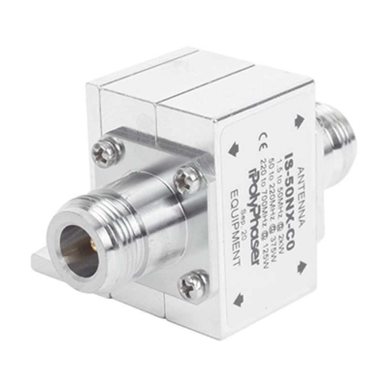 Protector RF Coaxial Para 15 a 700 Mhz Con Conectores N Hembra en Ambos Lados Con Ceja Lateral 10 Años de Garantía image 5
