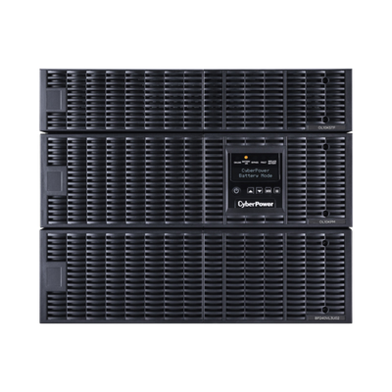 UPS de 10000 VA/10000 W Online Doble Conversión 200  240 Vac de Entrada 120  240 Vac de Salida Entrada Hardwired Onda Senoidal Pura Torre o Rack de 8 UR Con 6 Tomas NEMA 520R 3 NEMA L630R y Terminal Hardwire