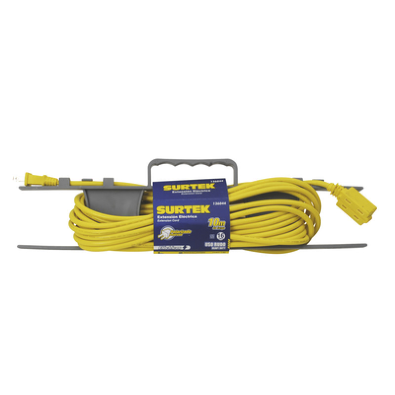 Extensión eléctrica de Uso Rudo 4 metros / 127 V CA 10 A Máximo / Color Amarillo image 5