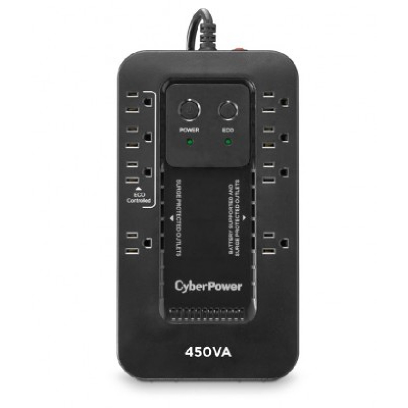UPS de 450 VA/260 W Topología Standby con Modo Ahorrador ECO Entrada 120 Vca NEMA 515P Con 8 Tomas NEMA 515R image 5