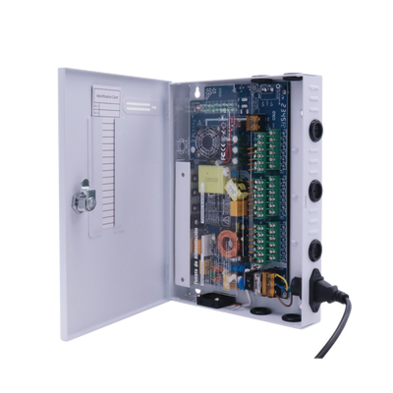 Fuente PREMIUM / 1115 V / 18 canales / 20 A / Alta tecnología en seguridad / Doble ventilador / Hasta 18 Amperes por Salida / Filtro de ruido por canal / Diseño de alta gama image 3