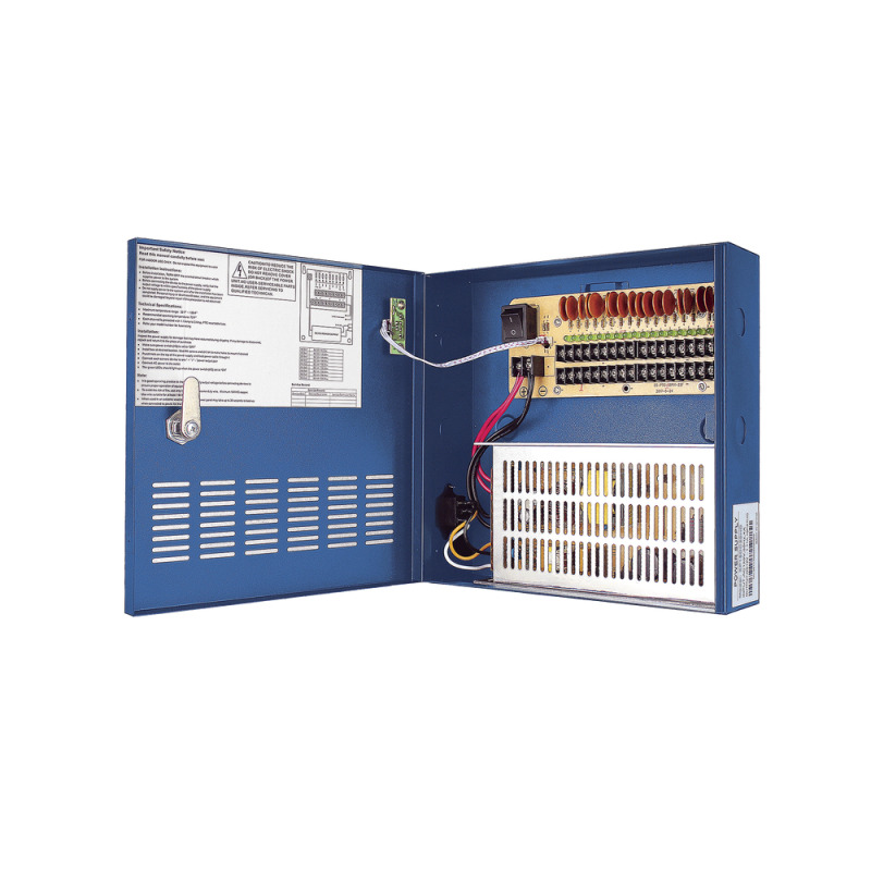 Fuente PREMIUM / 1115 V / 18 canales / 20 A / Alta tecnología en seguridad / Doble ventilador / Hasta 18 Amperes por Salida / Filtro de ruido por canal / Diseño de alta gama image 5