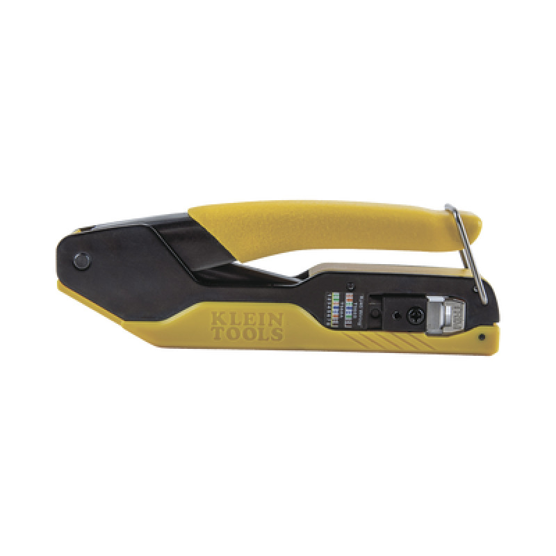 Ponchadora/Pelacables/Cortacables con Matraca para Conectores PassThru RJ45
