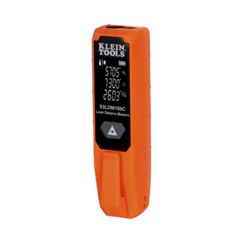 Medidor Compacto Láser de Distancias Rango 51 cm a 305 m / Opción cm o pulg o Combinado /  Clip para Bolsillo image 4