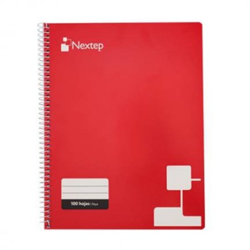 Nextep NE-007R libreta 100 hojas Rojo