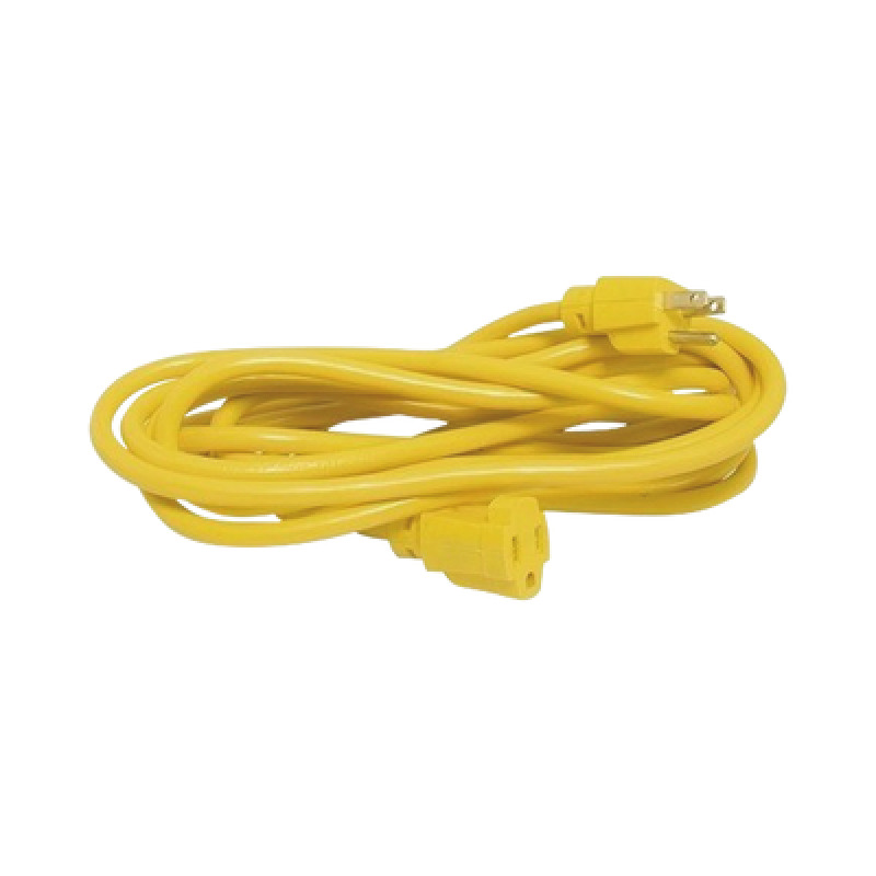 Extensión Eléctrica de Uso Rudo Aterrizada 76 metros / 127 V CA 10 A Máximo / Color Amarillo image 4