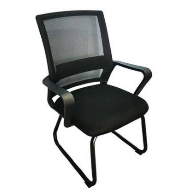 SILLA PARA VISITAS NEXTEP CON DESCANSABRAZOS TELA/MALLA NE-652N image 2