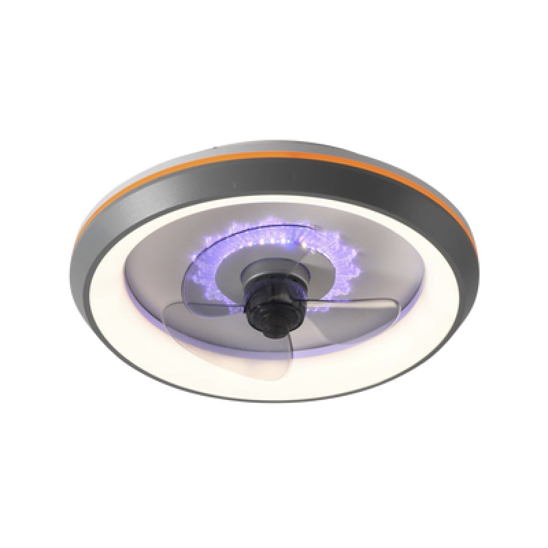 Ventilador de Techo con Luminario LED de  110 V CA 50/60 Hz /  88 W /4500 Lm / 6500  4 000  2 700 K /6 Tonos de Luz / 500 mm / 6 Velocidades / Dimeable image 2