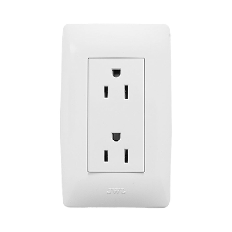 Contacto Dúplex de 127 V60 Hz 15 A / Color Blanco
