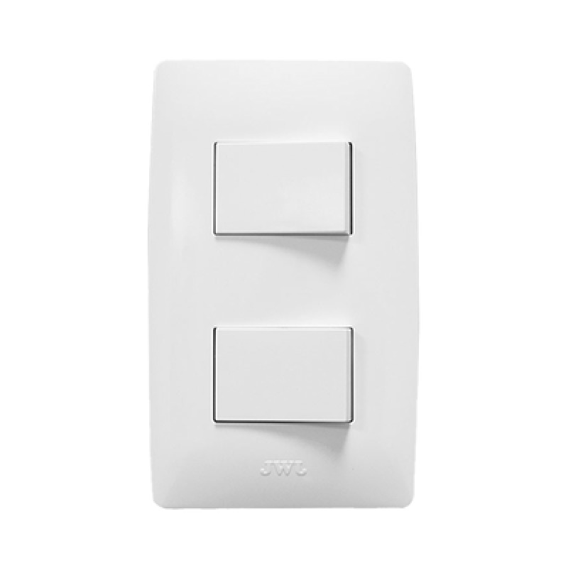 Apagador Escalera Doble de 127 V60 Hz 10 A/ Color Blanco