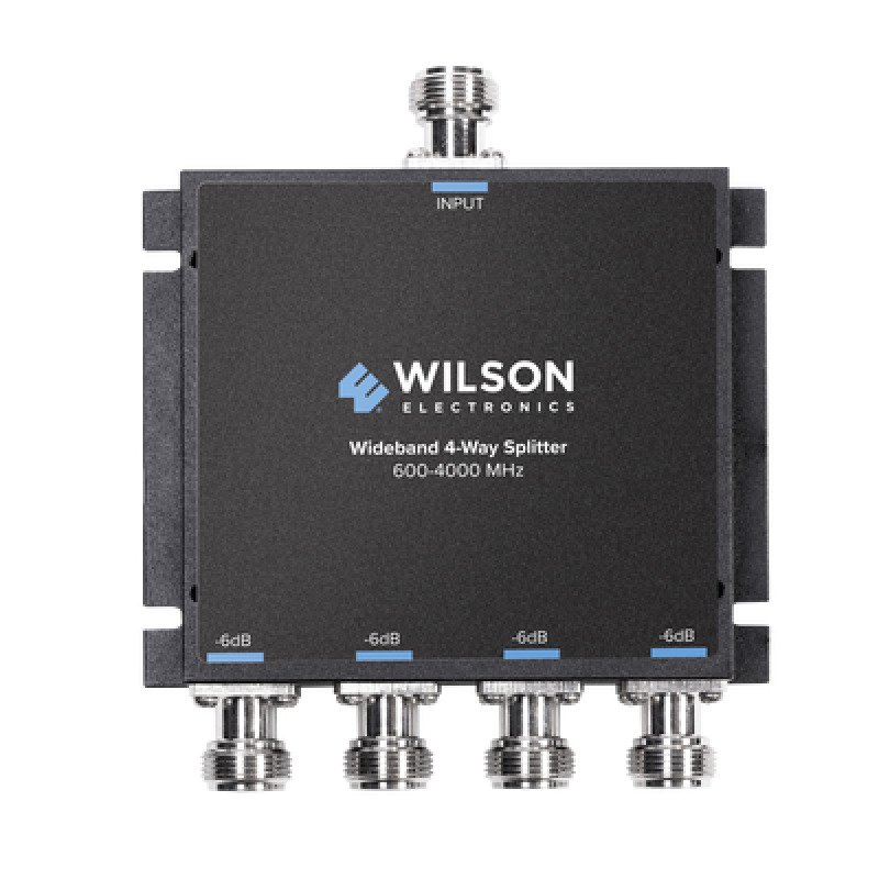 Divisor de potencia de 4 salidas 50 Ohm 6004000MHz con conectores NHembra