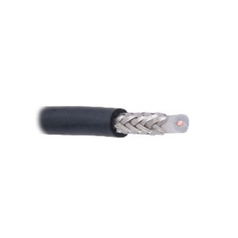 Cable Coaxial RG58 50 OHMS 41DB Hecho en México Retazo de 5 metros