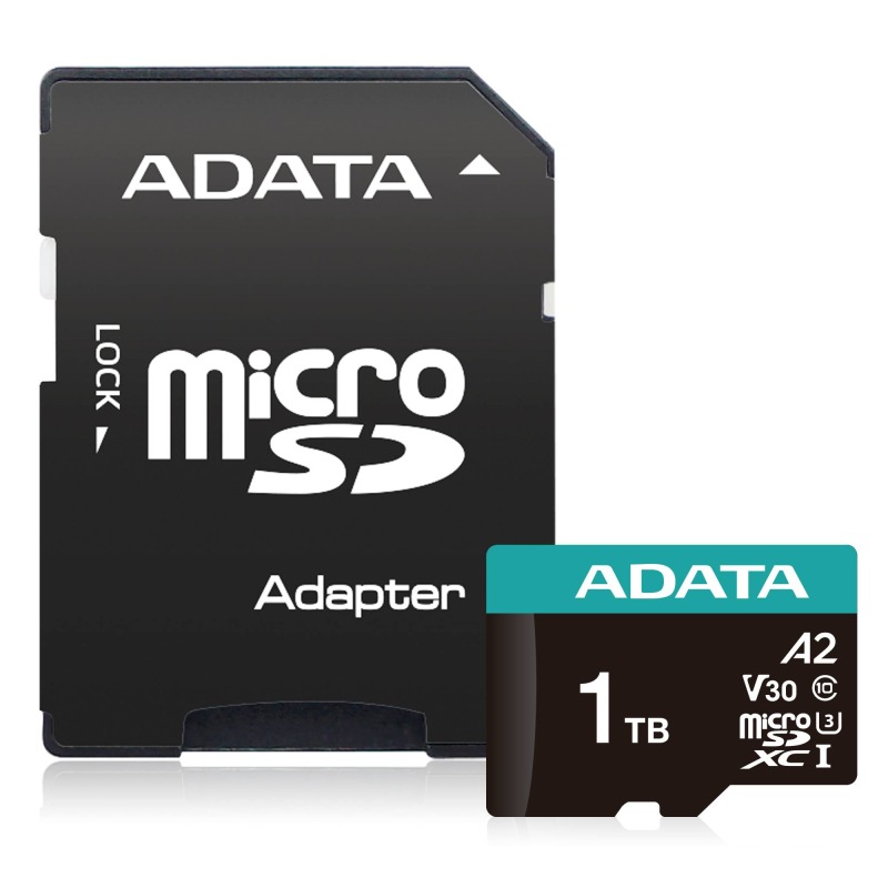 MEMORIA ADATA MICRO SDXC/SDHC 1TB UHS-I VIDEOVIGILANCIA 24/7 100MB/85MB 4K CLASE 10 U3 V30 A2 C/ADAPTADOR (AUSDX1TUI3V30SA2-RA1) image 2