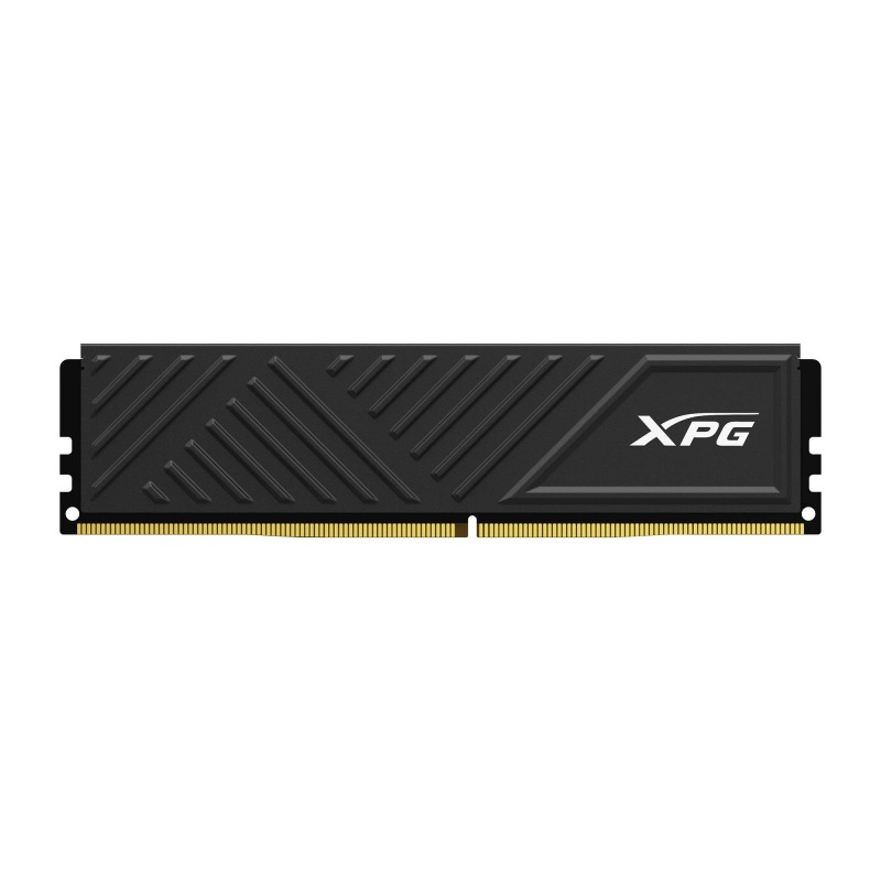 MEMORIA XPG SPECTRIX D45G UDIMM DDR4 8GB PC4-25600 3200MHZ CL19 288PIN 1.35V CON DISIPADOR PC/GAMER COLOR NEGRO (AX4U32008G16A-SBKD35)