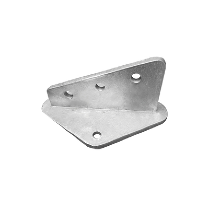 Ancla Aleta de 3 Orificios con 2 Puntos de Fijación Uso en Fijación de mástiles Galvanizado por Inmersión en Caliente image 2