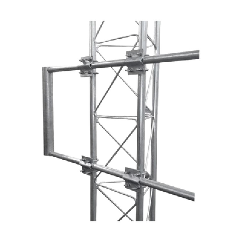 Brazo Uso Rudo para Torre STZ Galvanizado por Inmersión en Caliente de 170 x 60 cm Tubo 2 Ced 30 image 3