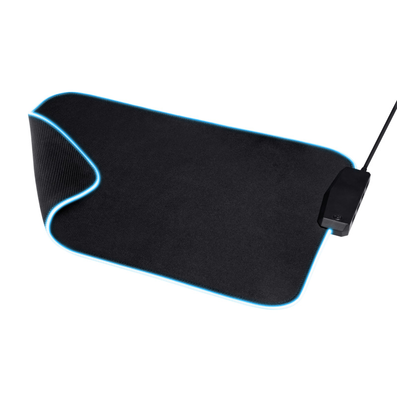 MOUSE PAD TRUST GXT (23646) 765 GLIDE FLEX RGB, BORDES CON ILUMINACION RGB, 4 USB+D66 image 2