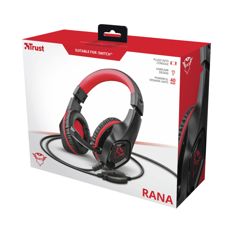 AUDIFONOS TRUST GXT (23439) 404R RANA GAMING HEADSET FOR NINTENDO SWITCH image 7