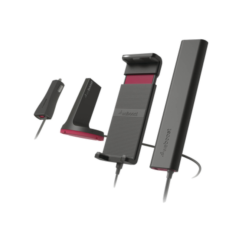 Kit Amplificador de señal celular 4G LTE 3G y VOZ Especial para vehículos donde el conductor o copiloto requiere la mayor concentración de señal Soporta un usuario y múltiples operadores