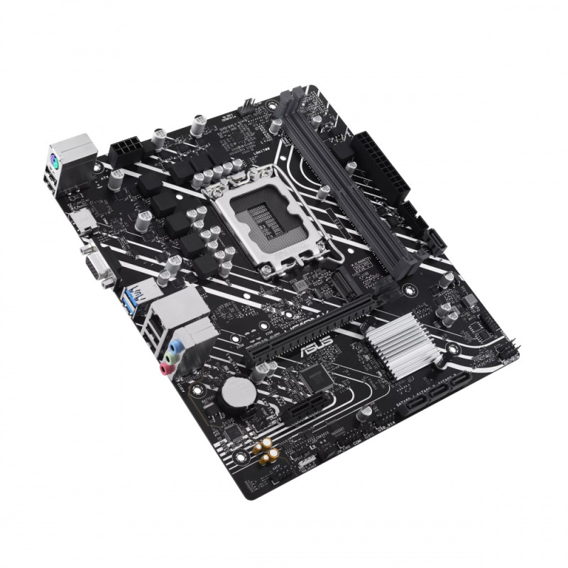 MOTHERBOARD ASUS (PRIME H610M-K) SOCKET 1700 12A,2*DDR5,HDMI,VGA,PCIE-4.0,MICRO ATX image 7