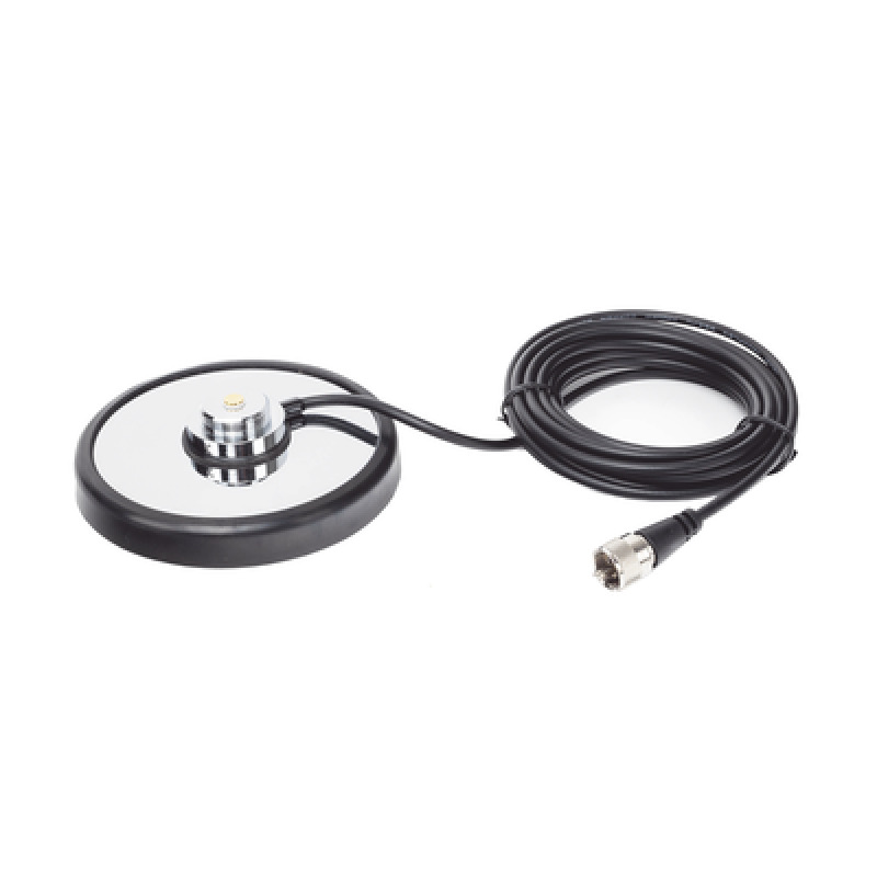 Montaje magnetico para antenas de 3/4 Nmo 5 m de cable RG58A/U conector UHF PL259 macho diámetro de 5