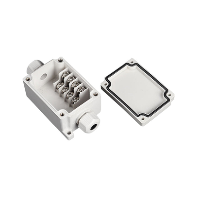 Caja de Conexión Exterior con Conexión Lateral para 4 Líneas doble tornillo Incluye Glándulas image 2