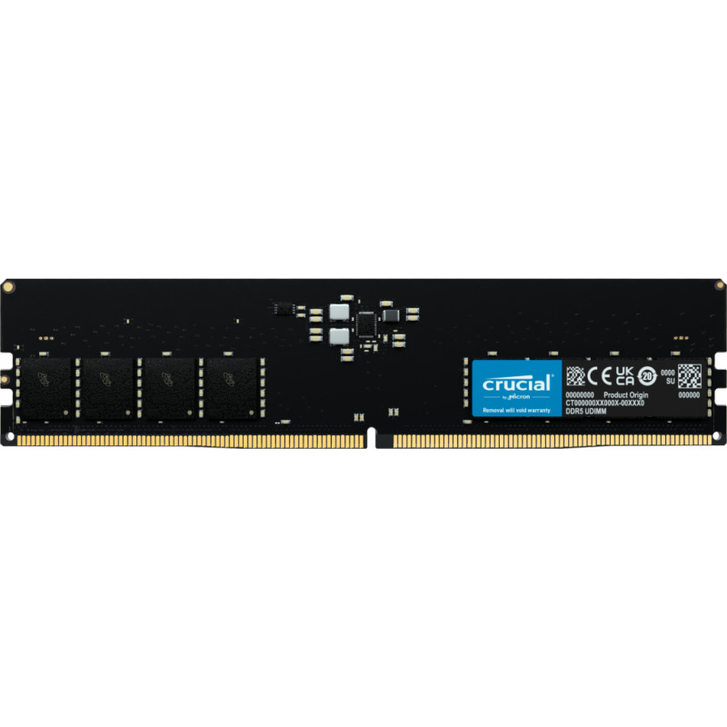 MEMORIA DIMM DDR5 CRUCIAL (CT16G48C40U5) 16GB 4800MHZ