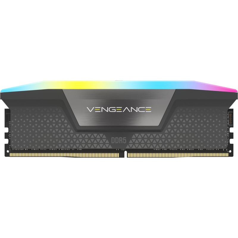 MEMORIA DIMM DDR5 CORSAIR (CMH32GX5M2B5600Z36K) 32GB (2X16GB) 5600MHZ VENGEANCE RGB AMD EXPO image 3
