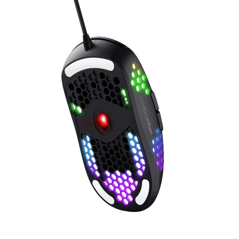 MOUSE TRUST GXT (23758) 960 GRAPHIN ULTRA-LIGHTWEIGHT GAMING MOUSE CARCASA PERFORADA image 3