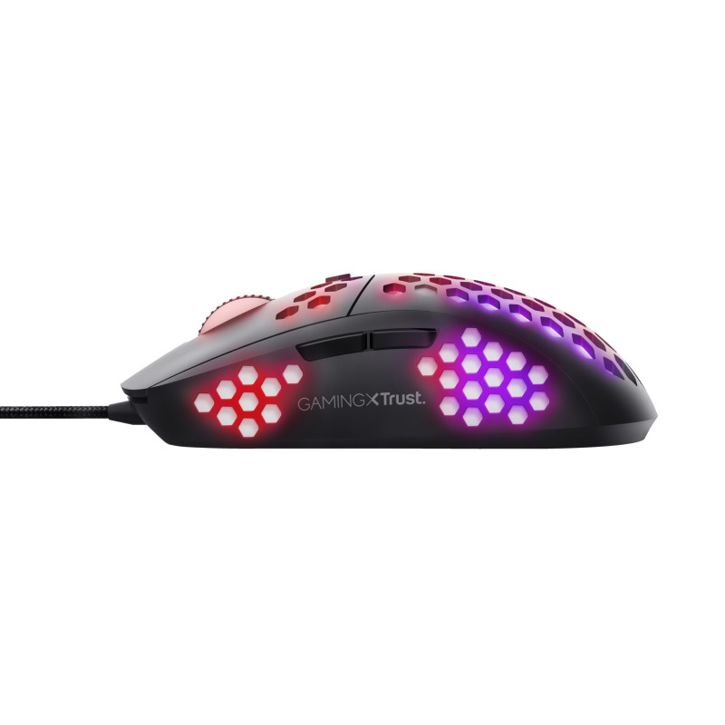 MOUSE TRUST GXT (23758) 960 GRAPHIN ULTRA-LIGHTWEIGHT GAMING MOUSE CARCASA PERFORADA image 5