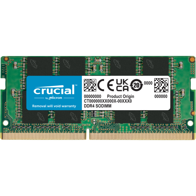 MEMORIA SODIMM DDR4 CRUCIAL BASICS (CB16GS3200) 16GB 3200MHZ, CL22
