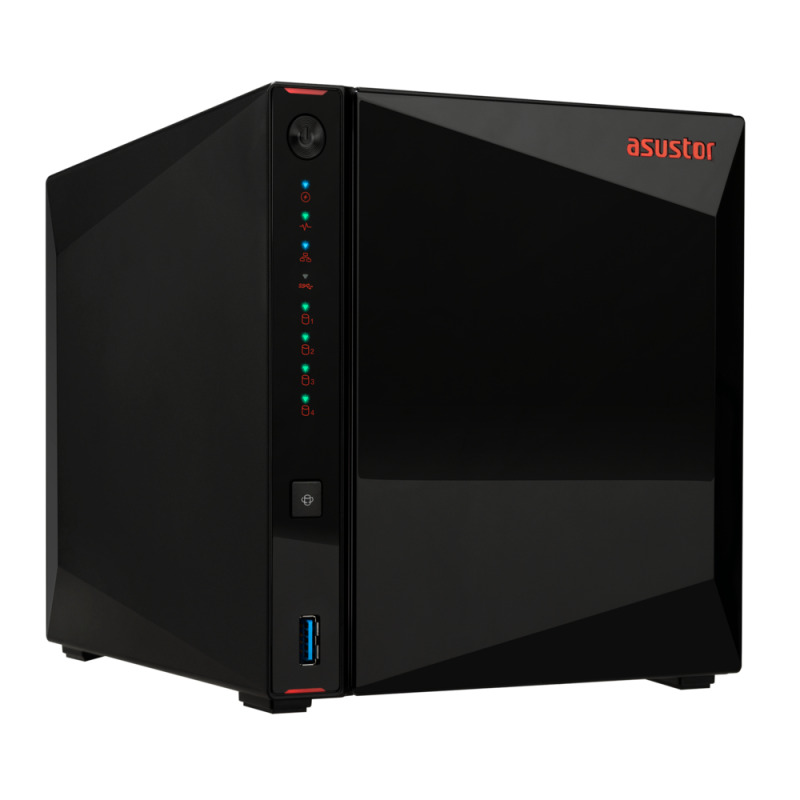 NAS ASUSTOR NIMBUSTOR 4 GEN2 (AS5404T), CPU CELERON N5105, 4GB, 4 RANURAS M.2, 4 BAHIAS 3.5"/2.5" SA image 2