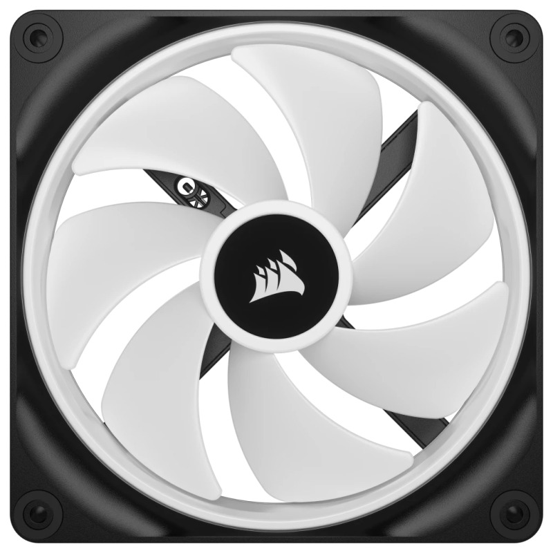 VENTILADOR GABINETE CORSAIR (CO-9051004-WW) ICUE LINK QX140 RGB,2 FAN,140MM,DOMO MAGNETICO,NEGRO image 3
