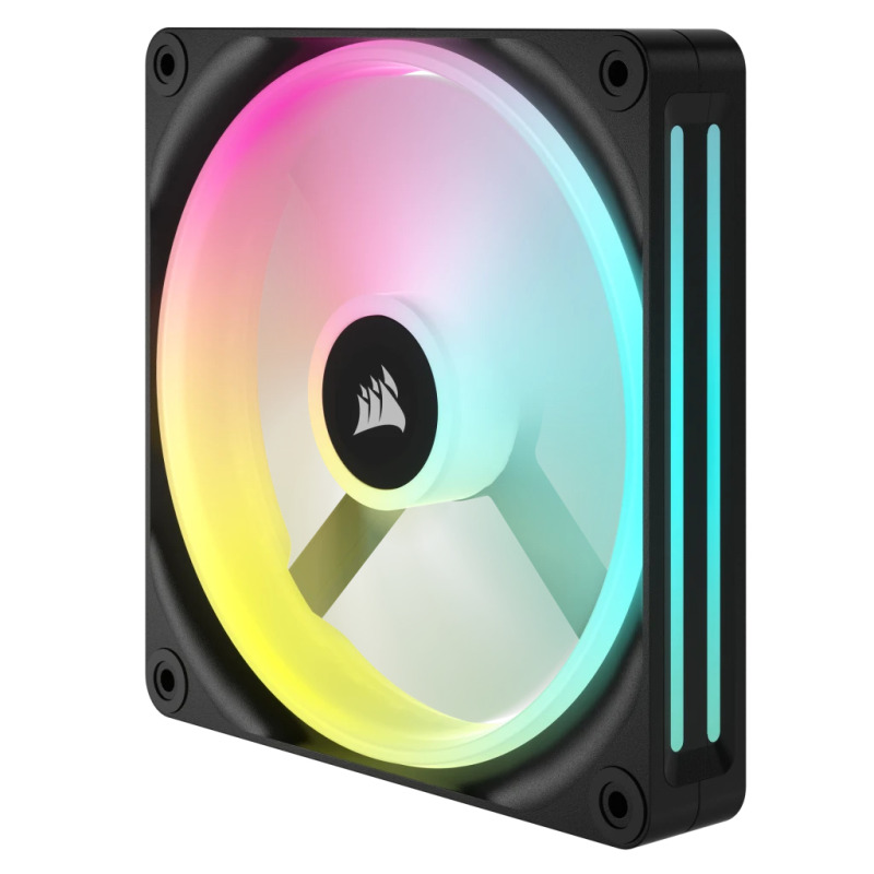 VENTILADOR GABINETE CORSAIR (CO-9051004-WW) ICUE LINK QX140 RGB,2 FAN,140MM,DOMO MAGNETICO,NEGRO image 5