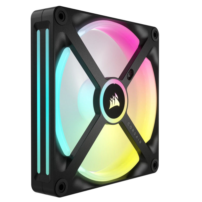 VENTILADOR GABINETE CORSAIR (CO-9051004-WW) ICUE LINK QX140 RGB,2 FAN,140MM,DOMO MAGNETICO,NEGRO image 6