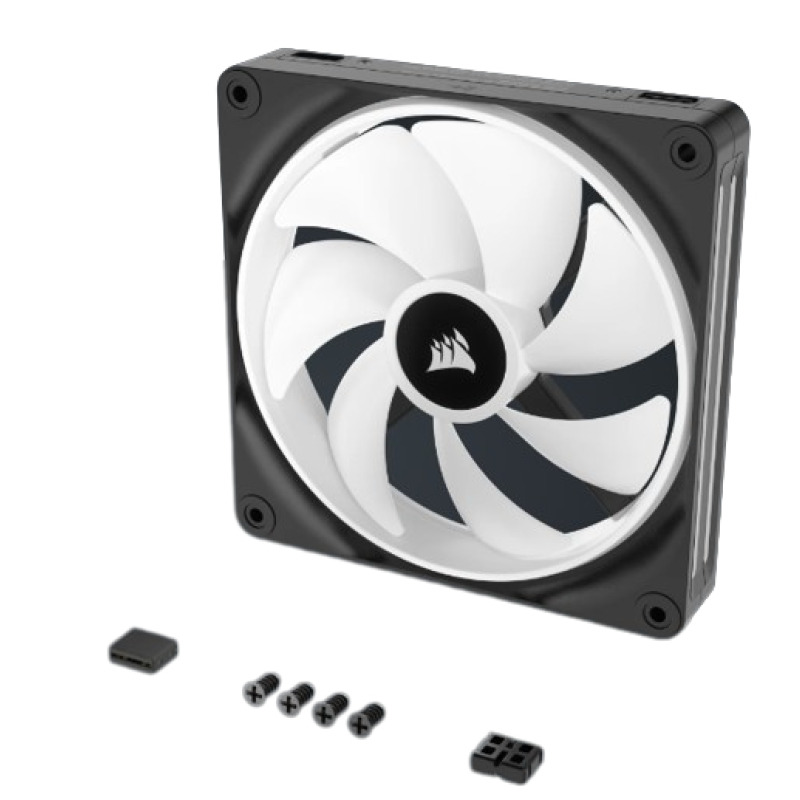 VENTILADOR GABINETE CORSAIR (CO-9051004-WW) ICUE LINK QX140 RGB,2 FAN,140MM,DOMO MAGNETICO,NEGRO image 7