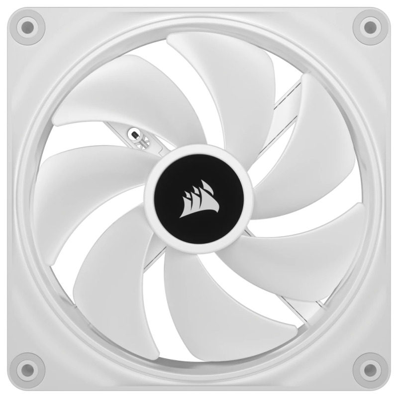 VENTILADOR GABINETE CORSAIR (CO-9051008-WW) ICUE LINK QX140 RGB,2 FAN,140MM,DOMO MAGNETICO,BLANCO image 3