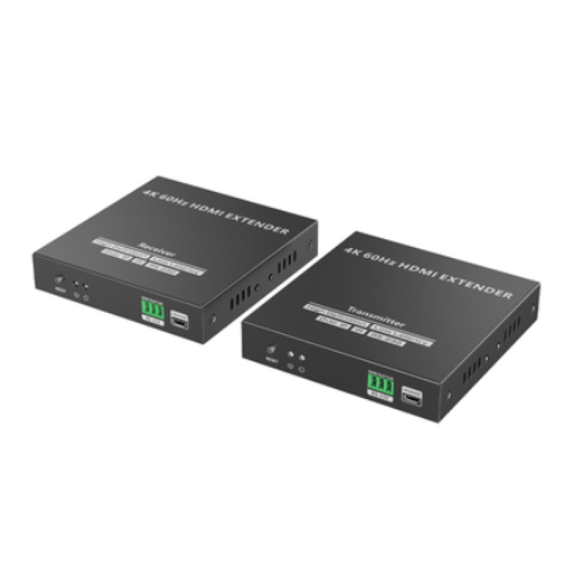 Kit Extensor HDMI para distancias de 120 metros | Soporta resolución 4K 60Hz | Cat 6 6a y 7 | Salida Loop en el Tx para visualización local | Soporta control remoto del equi image 3