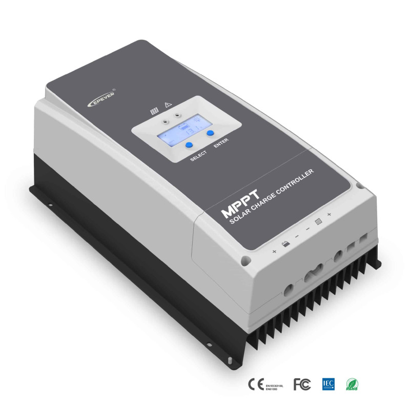Controlador Solar MPPT 80A 12/24/36/48V Máximo Voltaje de Circuito Abierto Voc 200Vcc Configurable para Baterías de Litio image 3