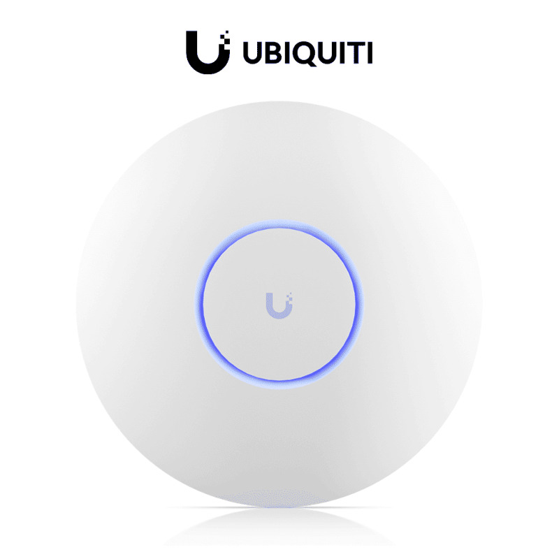 Access Point UniFi WiFi 7 Pro soporta 6 GHz para interior en techo 6 streams totales MUMIMO 2x2 en cada banda tribanda puerto 25 GBE NO incluye POE image 2