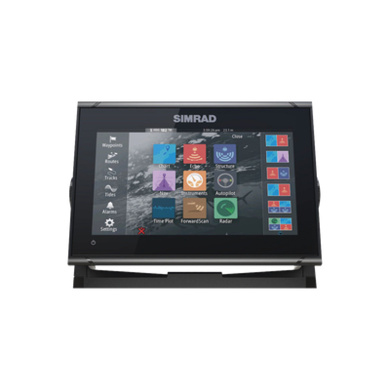 GO9 Pantalla de navegación de 9 touch screen multifuncional para radar fishfinder y control automático de navegación