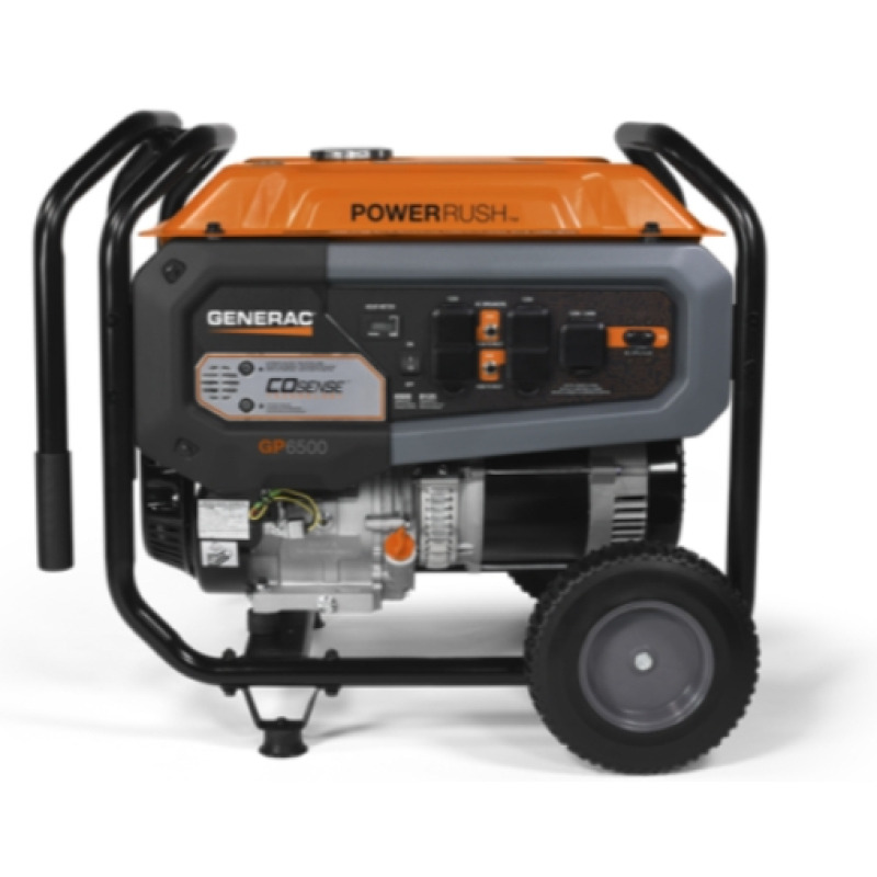 Generador Inversor Portátil a Gasolina 65 kW 120/240Vca  Arranque Manual