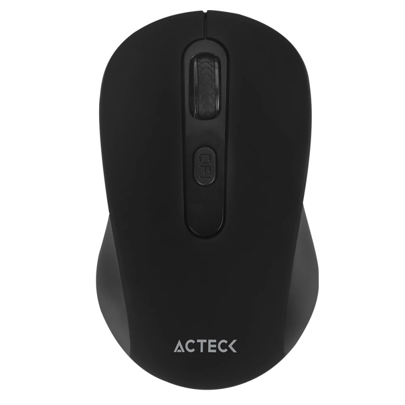 MOUSE ACTECK OPTIMIZE JOY MI215 / INALAMBRICO / RECEPOR USB / 3 BOTONES + SCROLL / 1600 DPI / WIN - LINUX - MAC OS / NEGRO / AC-933445 image 2
