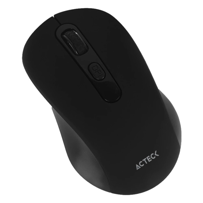 MOUSE ACTECK OPTIMIZE JOY MI215 / INALAMBRICO / RECEPOR USB / 3 BOTONES + SCROLL / 1600 DPI / WIN - LINUX - MAC OS / NEGRO / AC-933445 image 5