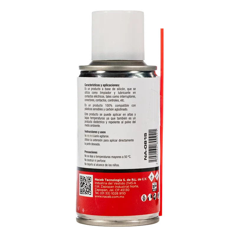 LUBRICANTE DIELECTRICO NACEB (NA-0815) LIMPIADOR,PROTECTOR,REMOVEDOR,SPRAY,170 GR image 3
