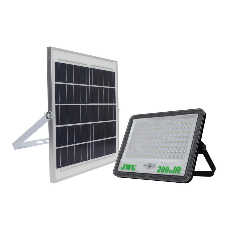 Reflector con Panel Solar 200 W /  Batería 32  V CD / TCC 6 500 K / IP66