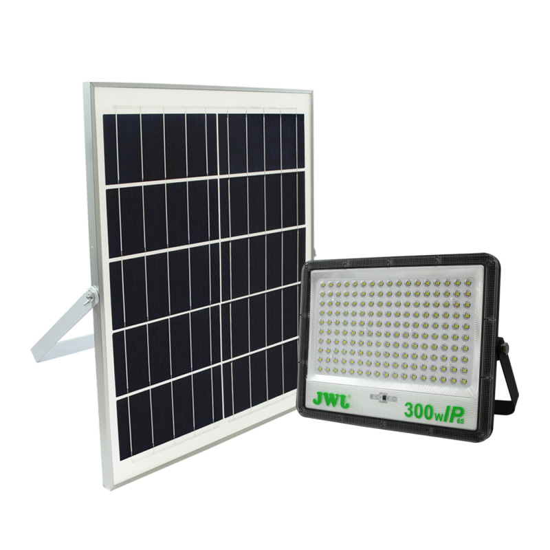 Reflector con Panel Solar 300 W /  Batería 32  V CD / TCC 6 500 K / IP66